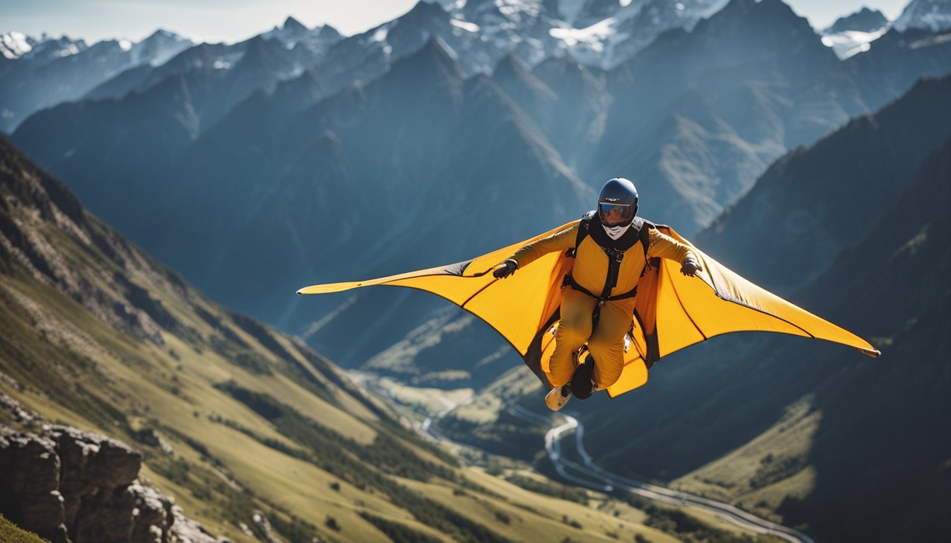 Wingsuit Flying di Dunia