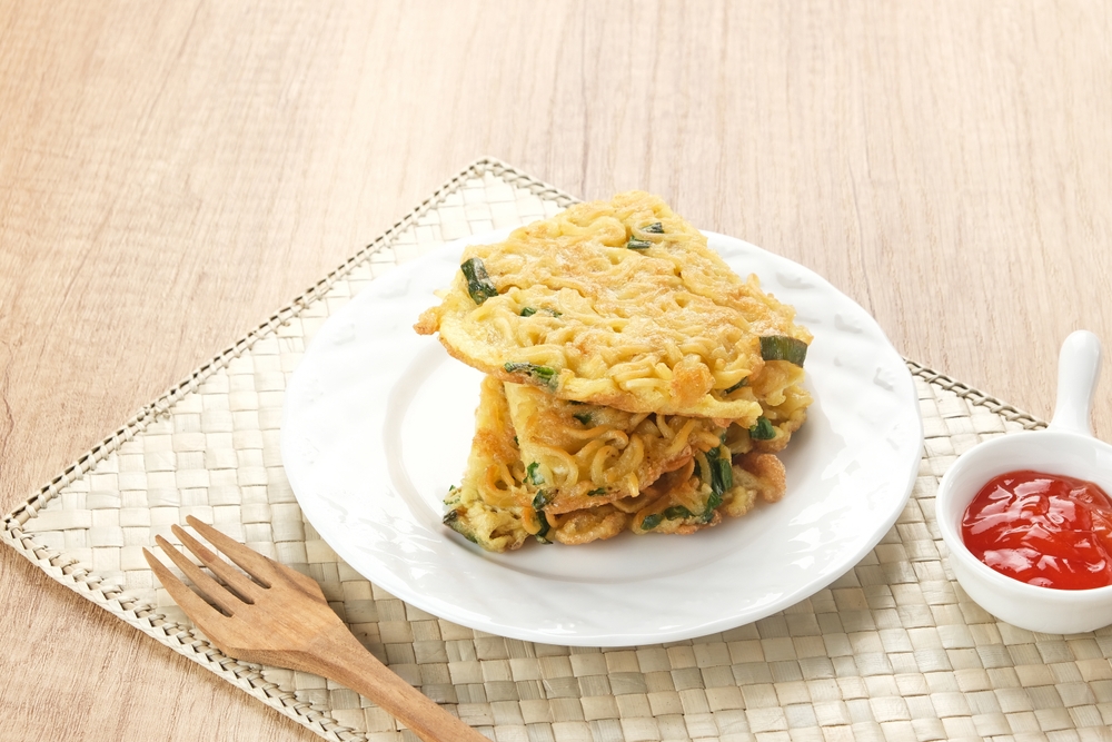 Mie Instan Omelet