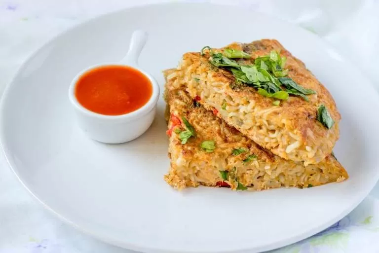 Mie Instan Omelet